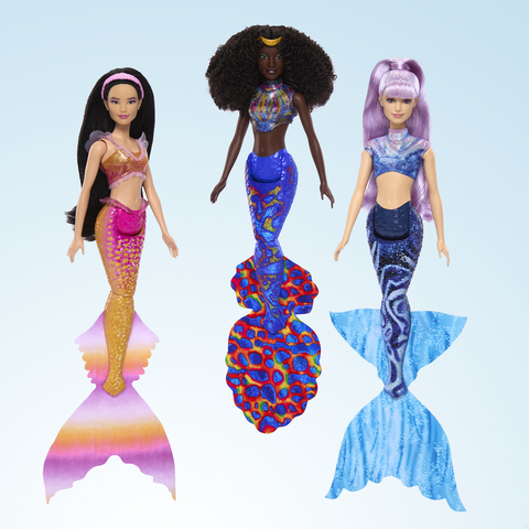 Best Buy: Disney The Little Mermaid Ultimate Ariel Sisters 12.75 Dolls (7- Pack) HLX18