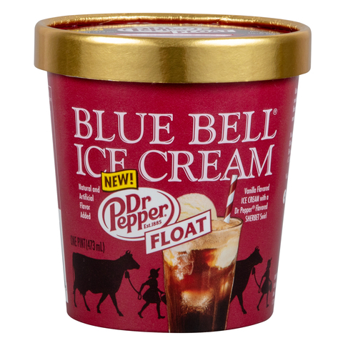 Blue Bell® Gold Rim Assorted Flavors Ice Cream Pint, 16 fl oz - City Market
