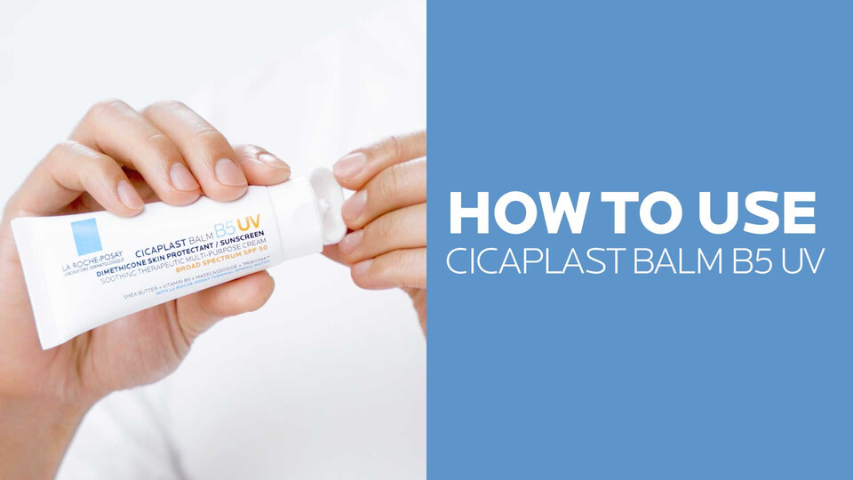 thumbnail video image 2 of La Roche-Posay Cicaplast Balm B5 UV SPF 50, 1.35 fl oz, 2 of 9