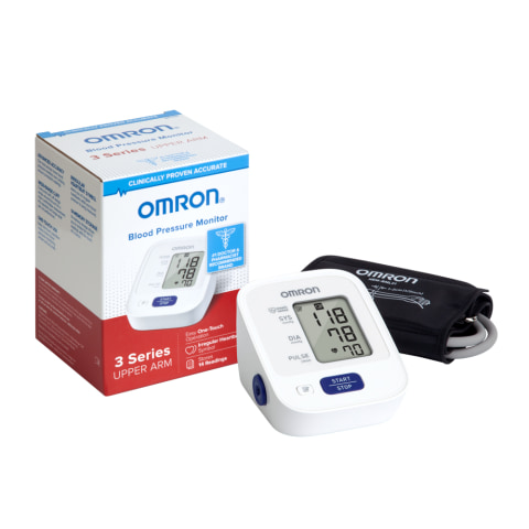 Omron Evolv Bluetooth Wireless Upper Arm Blood Pressure Monitor box, Stock  image