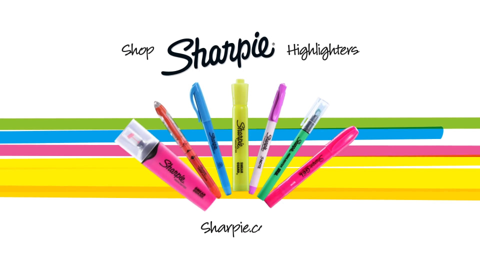 Sharpie S-Note Creative Marker Set, 12-Markers, Highlighter, Assorted Colors  