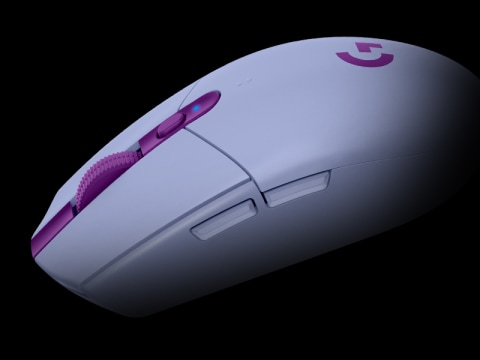 Logitech G305 Lightspeed Wireless Gaming Mouse (White)