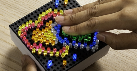 Lite-Brite Mini x Connect Toy, Great Gift for Boys or Girls