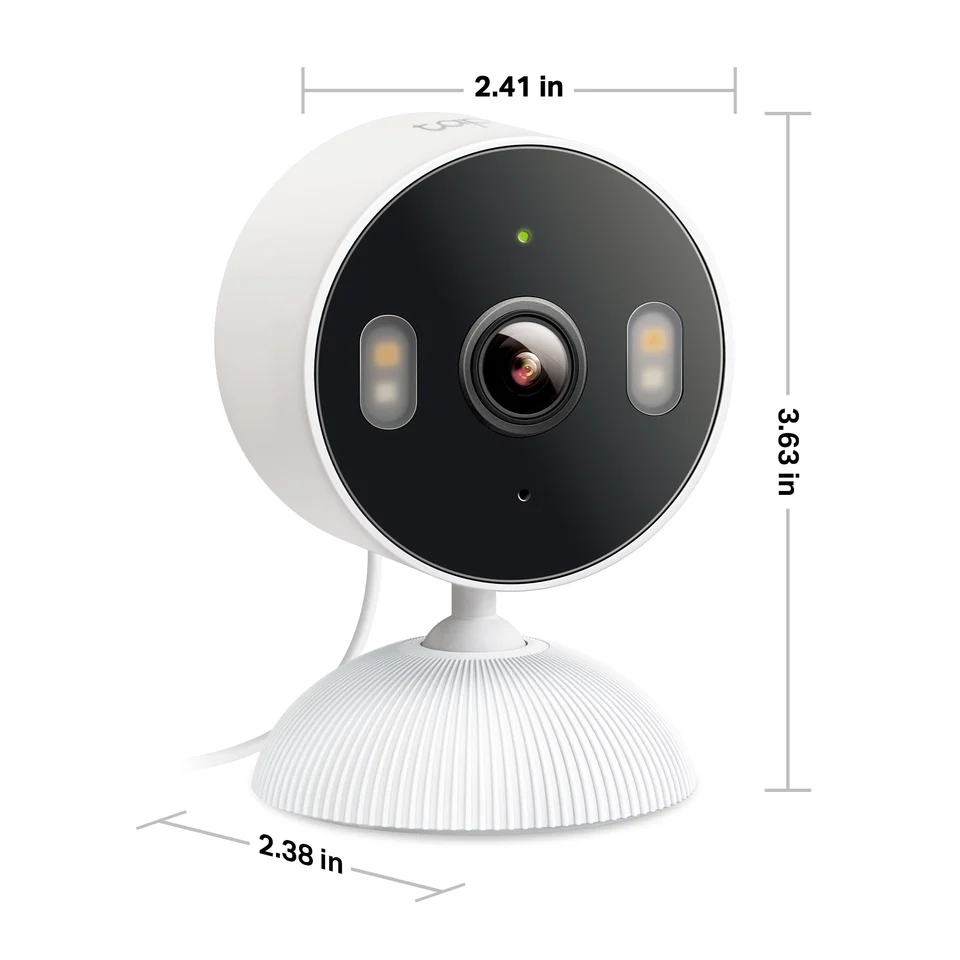 TP Link Tapo Indoor/Outdoor 2K Crystal Clear Video, Plug In