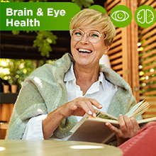 Supports healthy brain &amp; eyes*