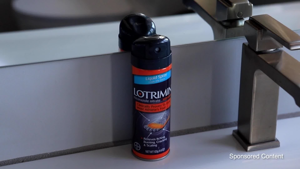 Lotrimin AF Athlete's Foot Liquid Spray, 4.6 Ounce Spray Can