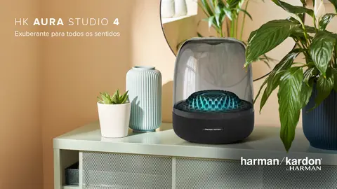 Caixa de Som Bluetooth Harman Kardon Aura Studio 4 | Preto