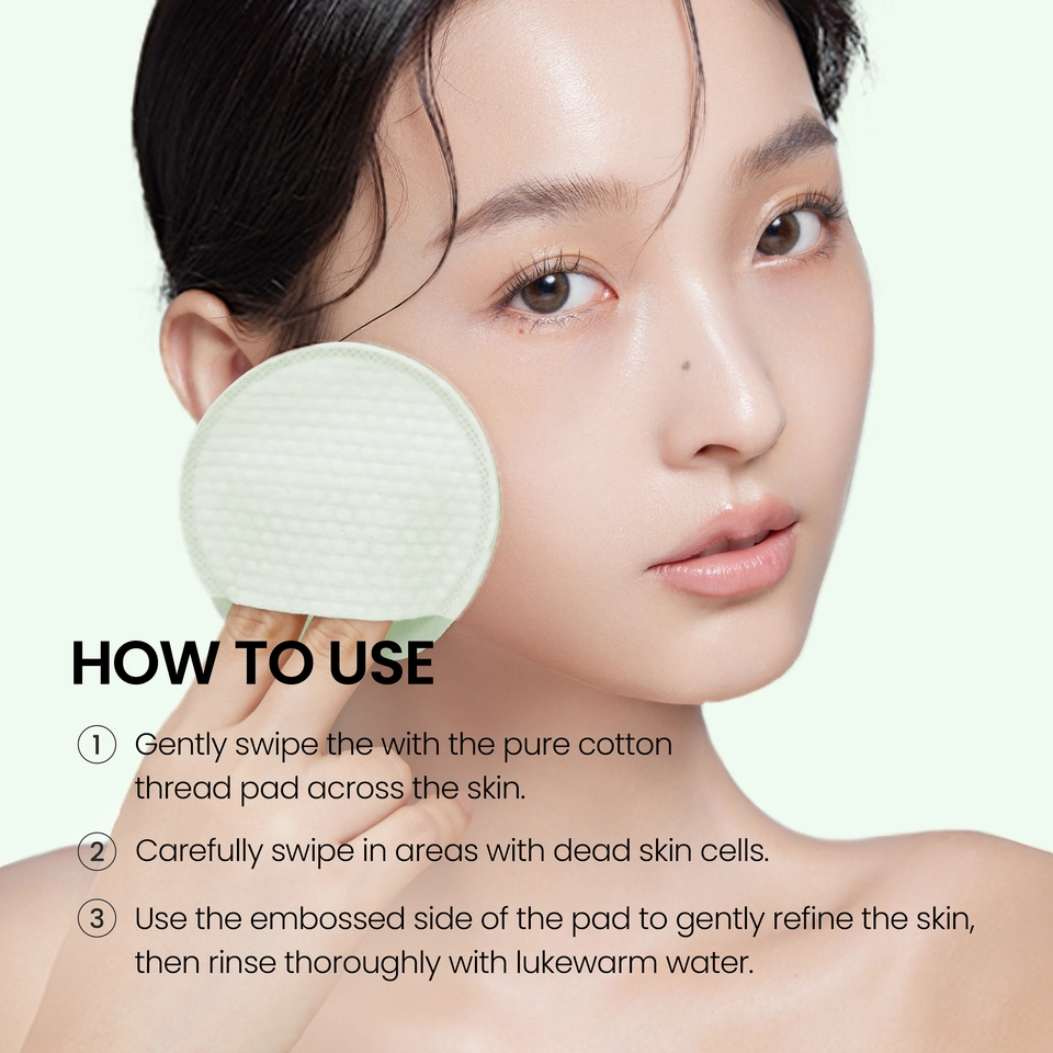 Gauze Peeling Green Tea