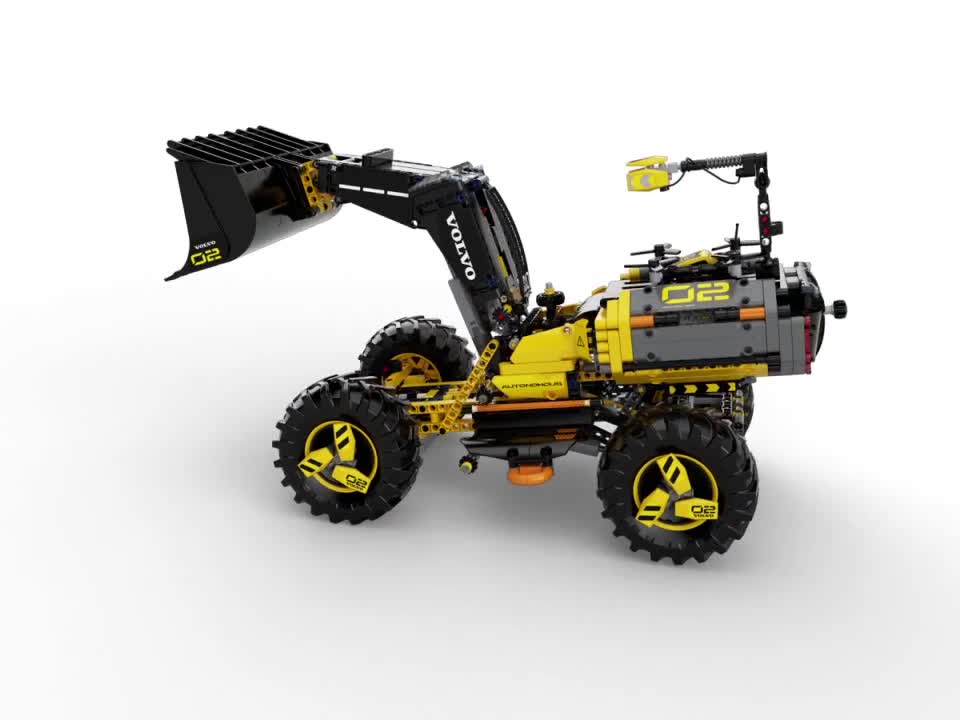 Details about   Display plaque for LEGO Technic Volvo Concept Wheel Loader ZEUX 42081 