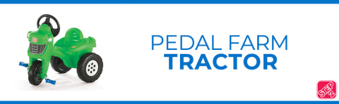 Step2 - The Pedal Farm Tractor Trailer is now available!
