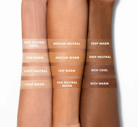 Halo Glow Powder Filter Arm Swatch