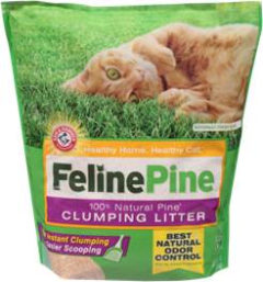 Feline Pine Non Clumping Pine Cat Litter Scented Low Dust Natural