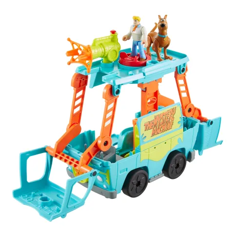 Free Shipping! Imaginext Scooby-Doo Transforming Mystery Machine