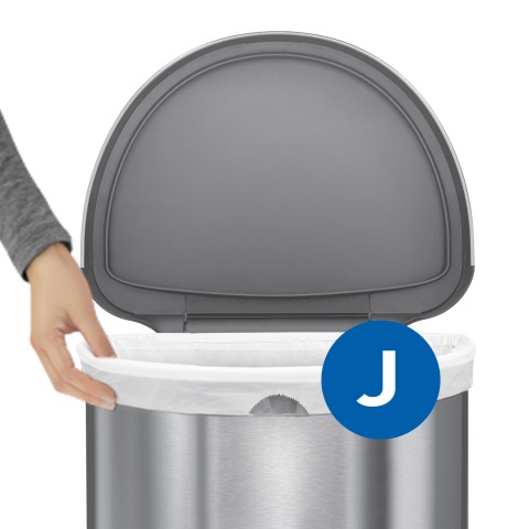 Simplehuman Odorsorb Custom Fit Liners Code J, Trash Cans & Recycling Bins