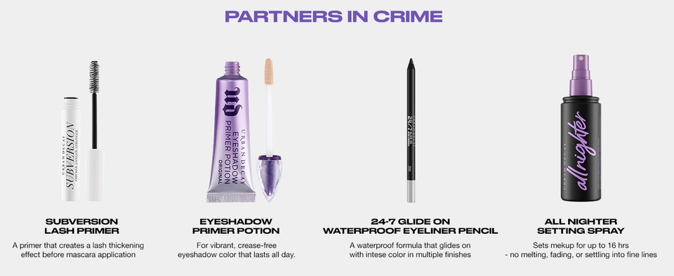 Complete the look partners in crime