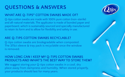 Q-tips Cotton Swabs