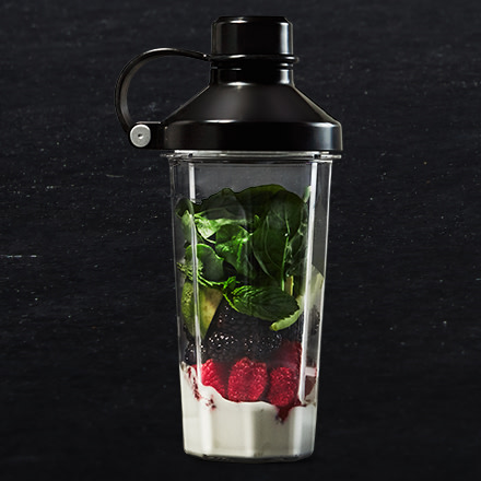 Calphalon Auto-Speed Blender with Blend-N-Go Smoothie Cup & BPA