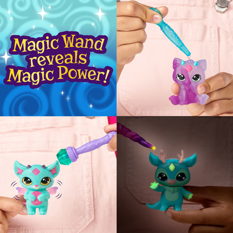 Magic Mixies Mixlings Tap & Reveal Cauldron 2 Pack, Magic Wand Reveals  Magic Power, Power Unleashed Series, for Kids Aged 5 and Up (Styles May  Vary)