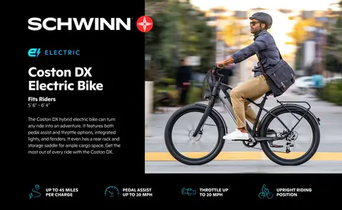 SCHWINN ピストンバイク Schwinn Women's 700c 21-Speed GTX 1 Dual Sport Hybrid Bike
