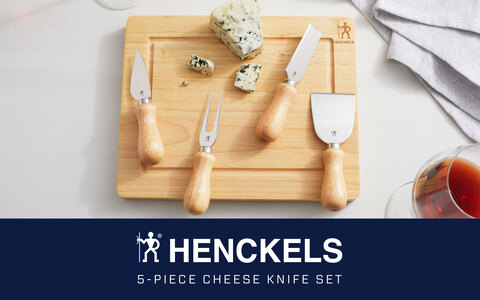 J.A. Henckels International 5-Pc Cheese Knife Set