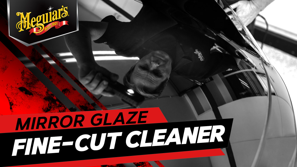 thumbnail video image 2 of Meguiar's M02 Mirror Glaze Fine-Cut Cleaner, M0216, 16 oz, 1 Bottle, 2 of 9