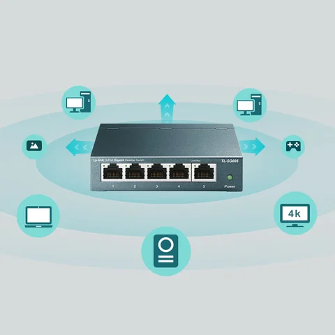 TP-Link 5-Port 10/100/1000Mbps Desktop Switch | Dell USA