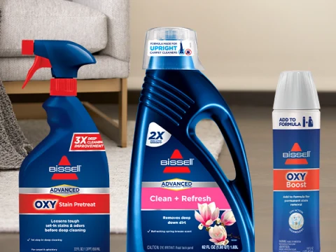Get your best clean with BISSELL® formulas.
