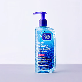 night relaxing face wash