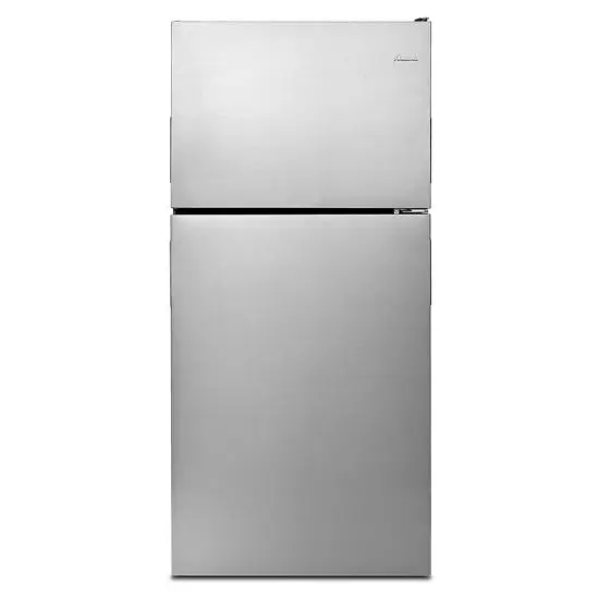Amana 18 Cu. Ft. Top-Freezer Refrigerator with Glass Shelves