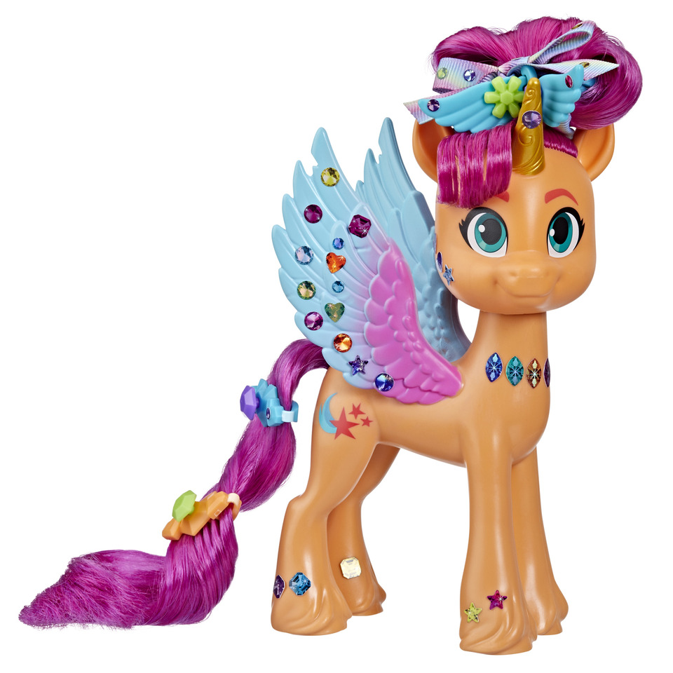 My Little Pony Toys: Make Your Mark Toy Ribbon Hairstyles Sunny 