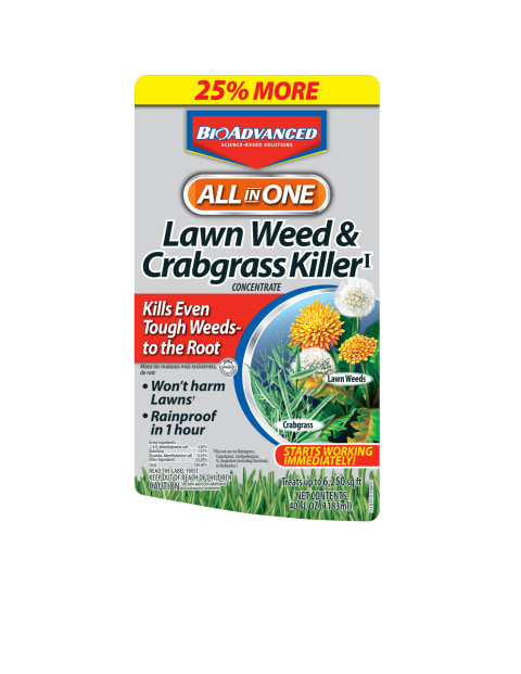 Bioadvanced All In One Lawn Weed And Crabgrass Killer Ready To Spray 32 Oz