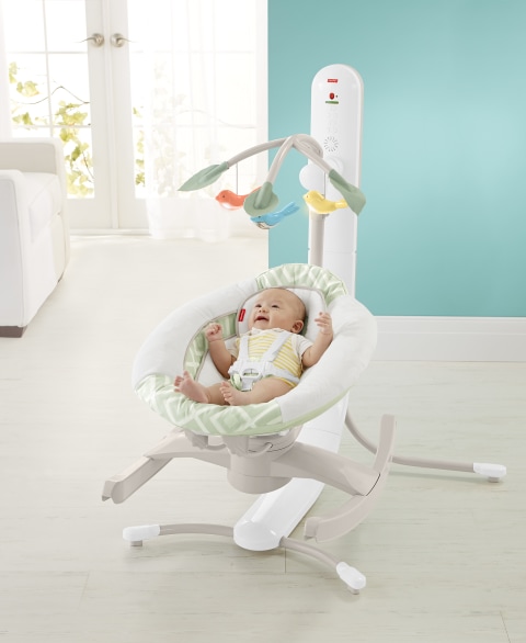 Fisher price 4 in hotsell 1 smart connect swing