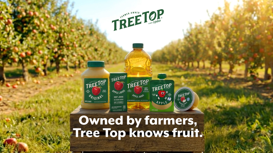 thumbnail video image 2 of Tree Top 100% Apple Juice, No Sugar Added, No High Fructose Corn Syrup, 128 fl Oz, 2 of 9