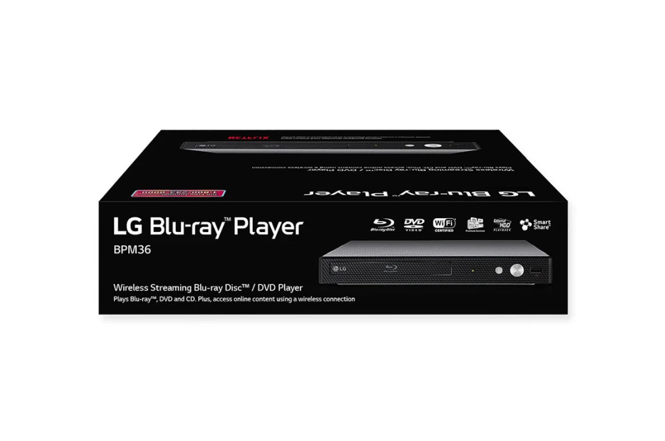 【初売り】 Player DVD & Blu-Ray Wi-Fi BPM36 LG with Services Streaming ミュージック