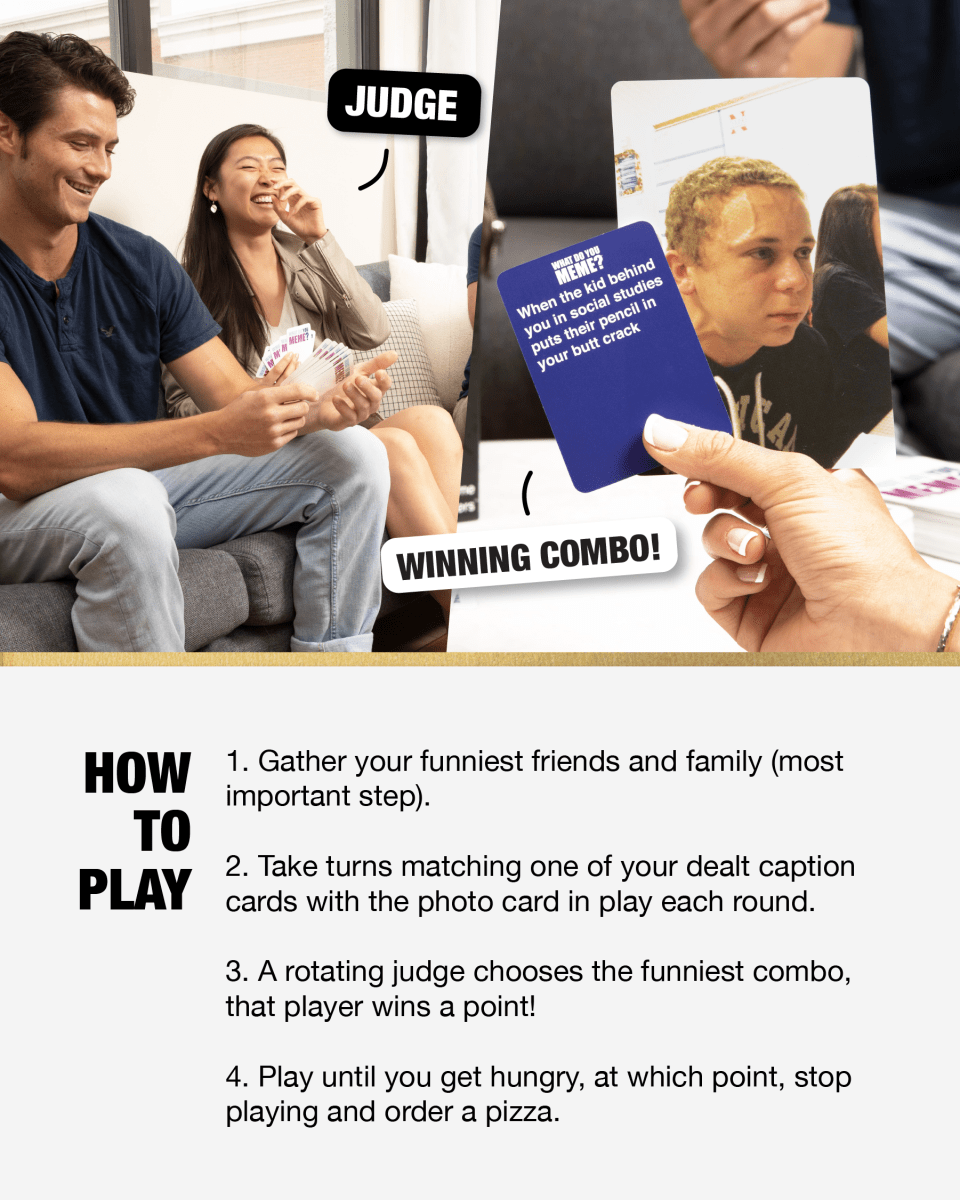 How To Play - WHAT DO YOU MEME? 