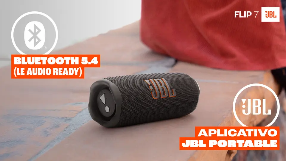 JBL　flip7 ブラック JBL Flip 7 | 防水対応ポータブルBluetoothスピーカー