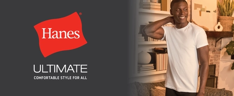 Hanes® Ultimate Men's 3-Pack ComfortBlend® T-Shirt Undershirts