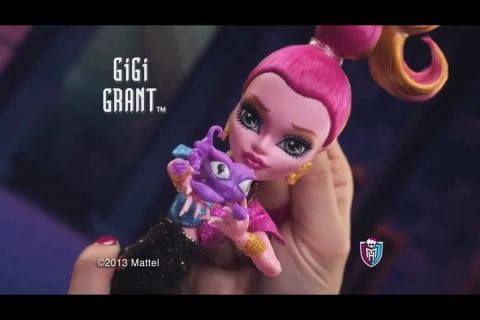 thumbnail video image 2 of Monster High 13 Wishes Haunt The Casbah Frankie Stein Doll 2012 Mattel Y7704, 2 of 3
