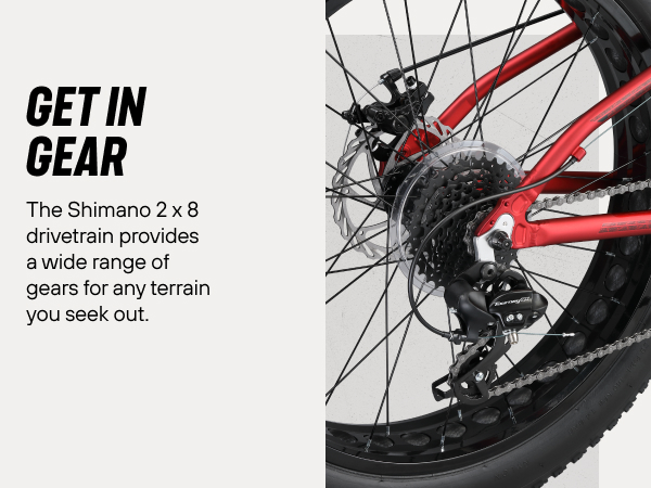 Mongoose Boys' 24” Argus Trail Fat Tire Mountain Bike | Dick's