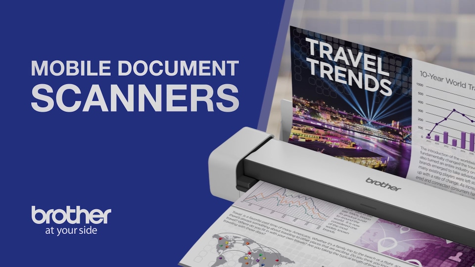 Brother Portable DS640 Compact Mobile Document Scanner