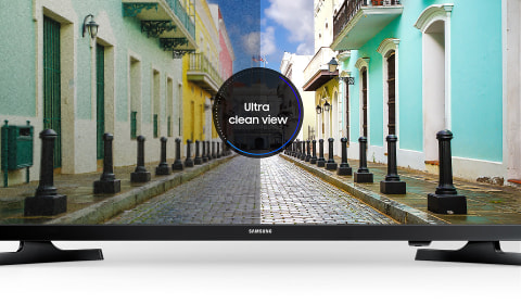 Samsung UN32M4500B - Paquete de TV inteligente LED HD de 32 pulgadas con  transmisión de películas Premiere + soporte de pared plano para TV de 19 a  45