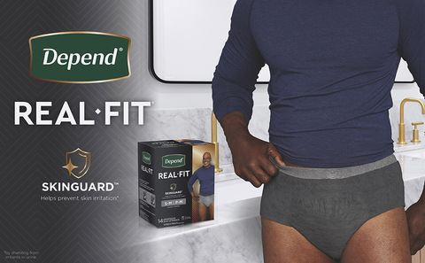 Depend Fresh Protection Incontinence Underwear for Men Maximum, XL, 15Ct