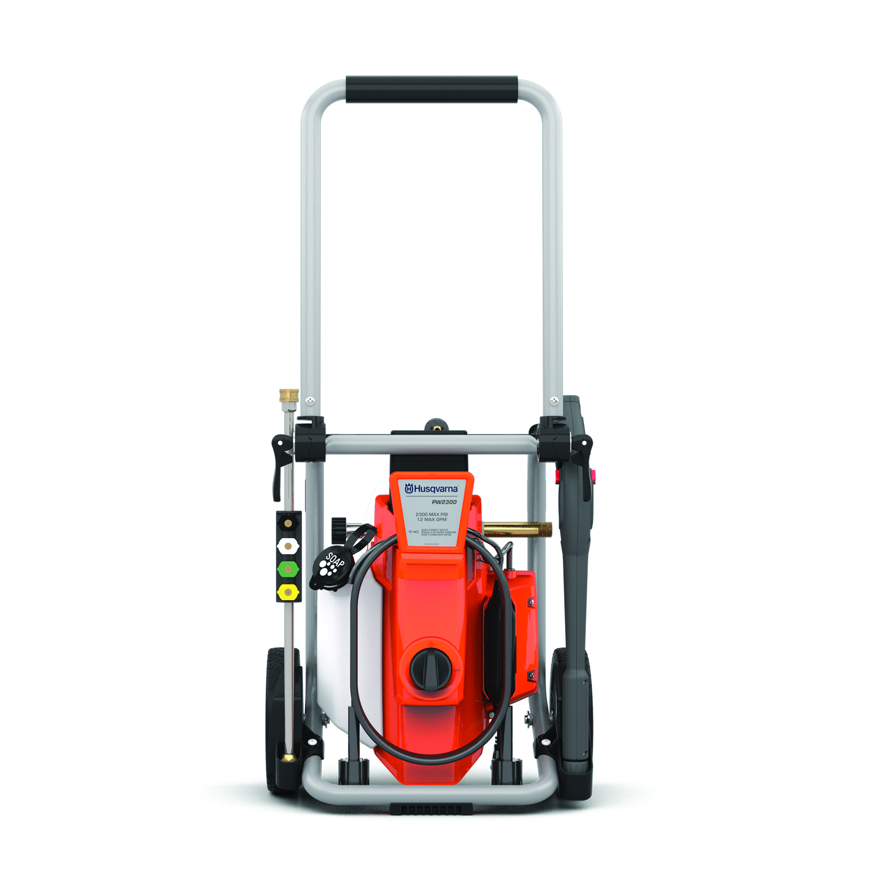 Husqvarna 2300 PSI Electric Pressure Washer, 1.2 Gal/min Automatic Quiet Operation Homesmartcamera