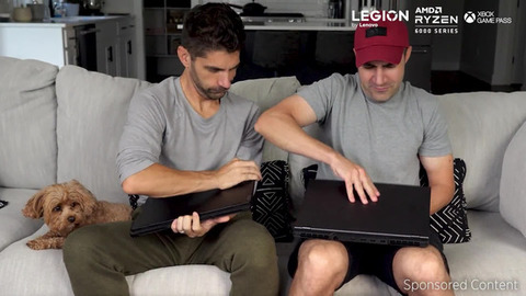 thumbnail video image 2 of Lenovo Legion 5 Pro 16ARH7H, 16\" WQXGA, AMD Ryzen 7 6800H, NVIDIA Geforce RTX 3070 Ti, 16GB RAM, 1TB SSD, Storm Gray, Windows 11 Home, 82RG001MUS, 2 of 6