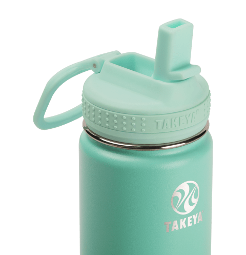 Actives Kids Name Tag Water Bottle With Straw Lid – Takeya USA