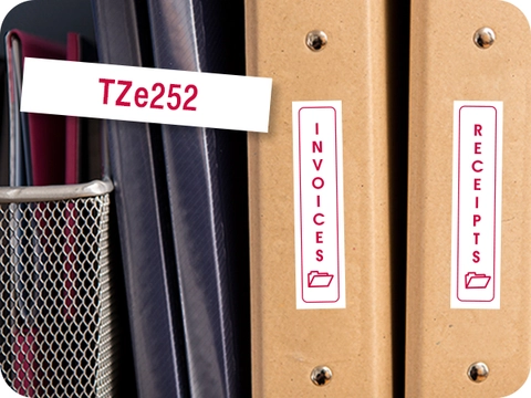 TZE252 | LabelMakersPrinters | By Brother