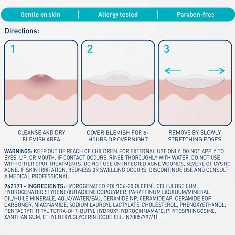 CeraVe Blemish Patches How to Use
