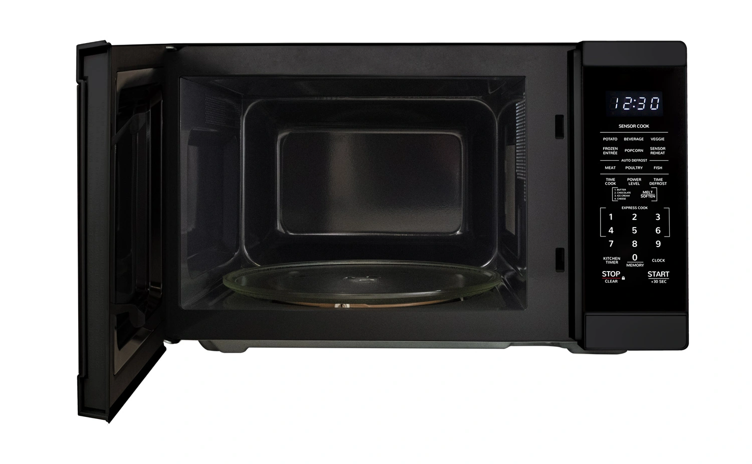 1.4 cu. ft. Black Countertop Microwave Oven (SMC1461HB)