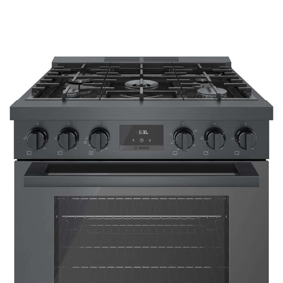 Bosch 800 Series 3.7 Cu. Ft. Industrial Style Freestanding Gas Rang