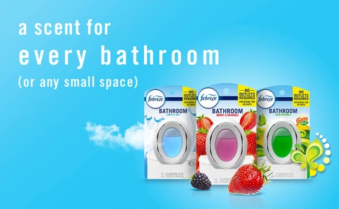 A scent for every bathroom, or any small space.